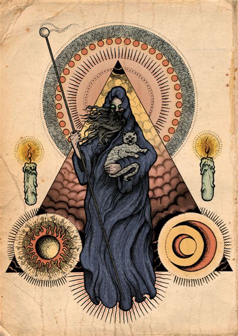 Illustrations of occultism from bmf